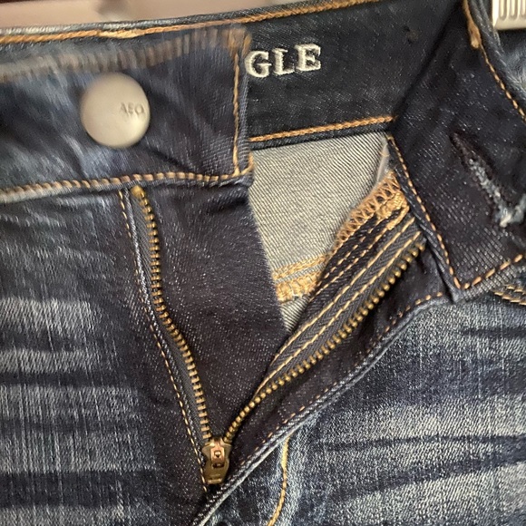 Blue American Eagle Jeans - Picture 2 of 5